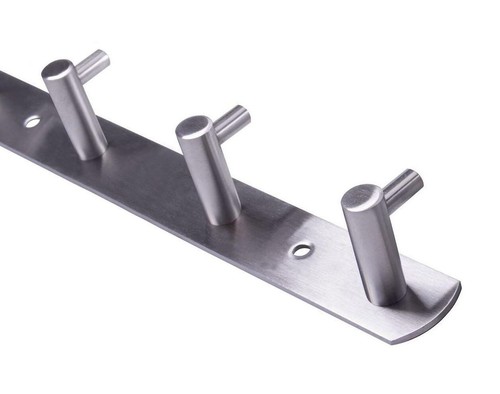 Kleiderhaken Garderobenhaken Edelstahl Wandgarderobe Garderobe Hakenleiste Haken - Bild 4 von 7