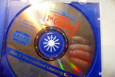 2002 Reader Rabbit 1st Grade RiverDeep The Learning Company CD ROM 2 WINDOWS