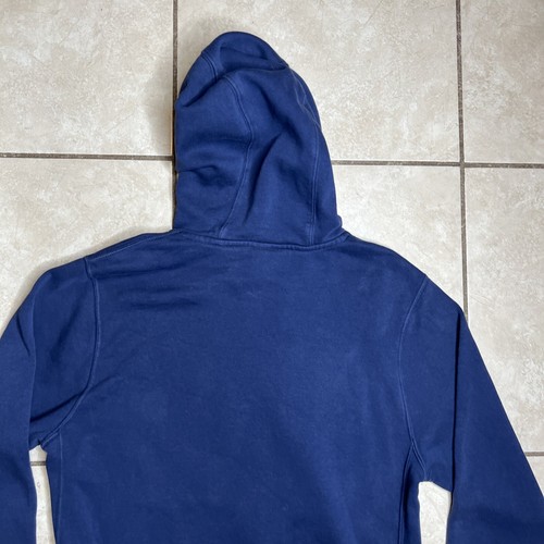 NIKE Navy Blue Hoodie Sweatshirt Size S Sweater - Picture 9 of 11