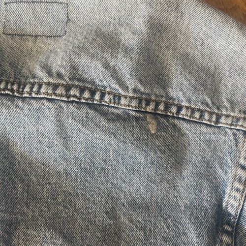 Vintage  LEVIS  Size 44 Denim Levi  Trucker Jacket 70506-0214- USA - Picture 7 of 11