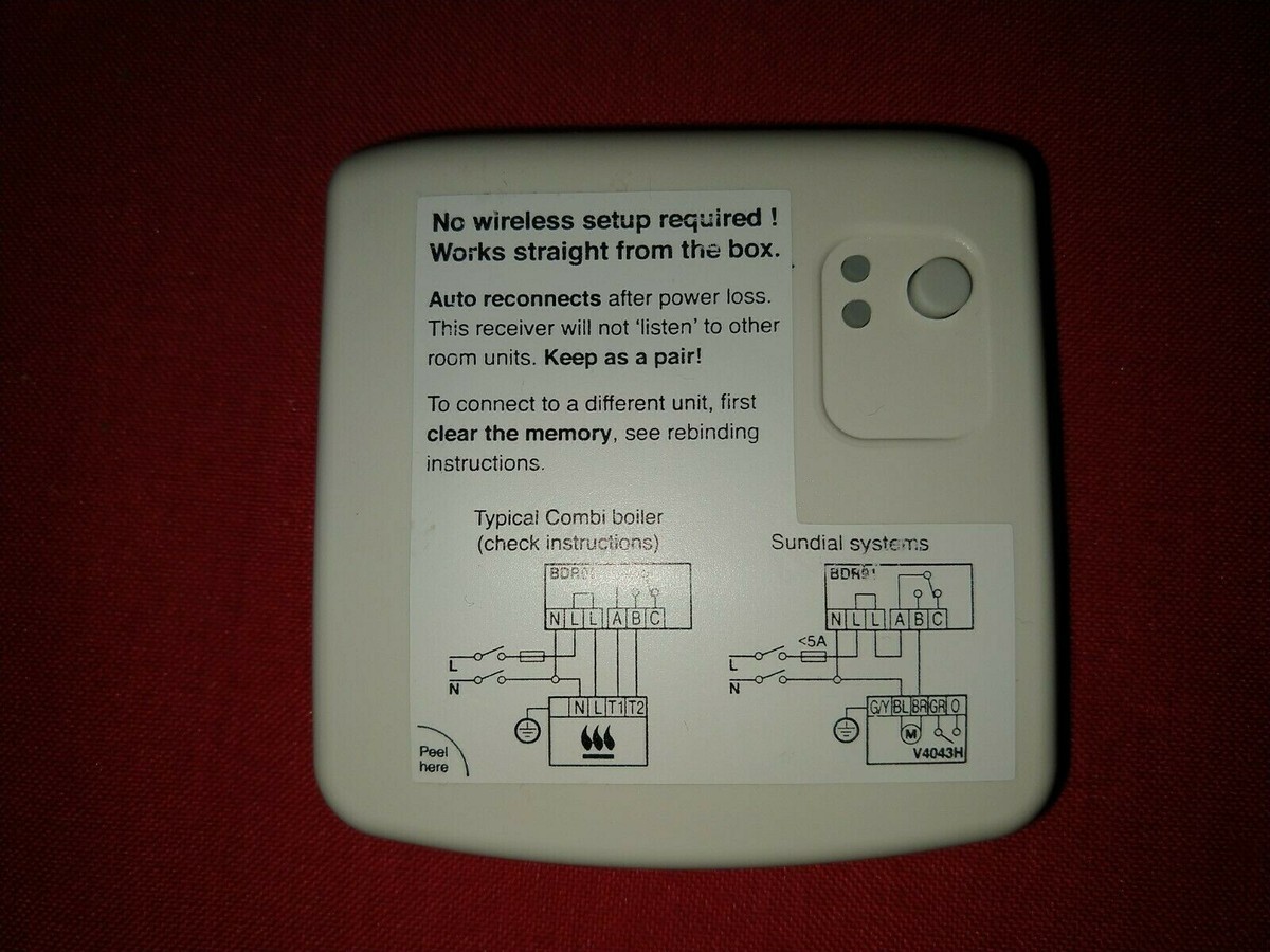 Honeywell BDR91 Relay Module Receiver Unit for Evohome Wireless RF