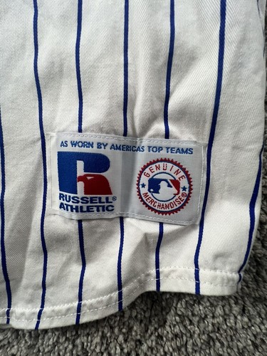 Chicago Cubs Vintage Russell Athletic Trikot Gr. XXL MLB genäht Nadelstreifen - Bild 6 von 12