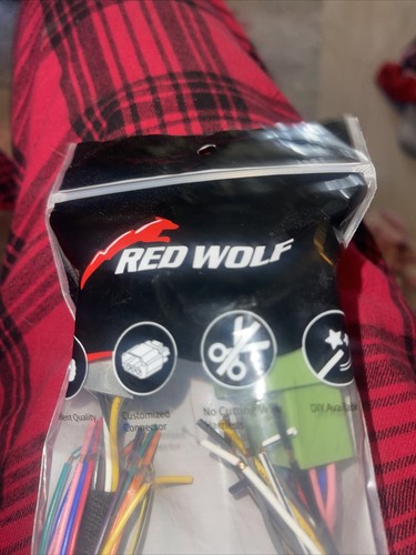 Red wolf car stereo wiring harness x003hsetyb GM 2014-2021 - Picture 3 of 5