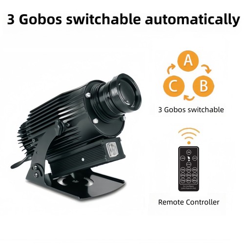 Multi-picture Logo Projector 3-Logo Switch Advertising Projection Gobo Projector - Picture 1 of 16
