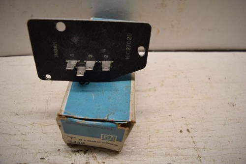 NOS OEM GM HVAC Blower Motor Resistor Block 10027029 - C77 - Bild 2 von 3