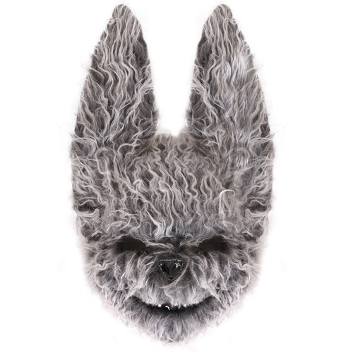 HALLOWEEN MASKEN GRUSELIGER BÄR KANINCHEN HORROR PELZIG ERWACHSENE UNISEX SCHICKES KLEID SET - Bild 4 von 5