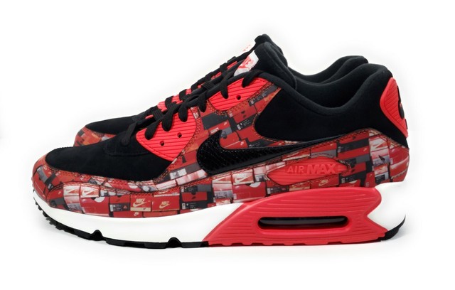 Nike Air Max 90 Atmos We Love Nike Mens Running Shoes Crimson Black Size 13 Nike Air Max 90 Atmos We Love Nike Size 11.5