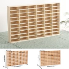 1:64 Toy Car Wall Shelf Hotwheels, Matchbox Compatible Display Case for 60Cars