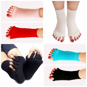 Men-Women-Sports-Yoga-Five-Toe-Separator-Socks-Massage-Pilates-Dance-Warm-Socks