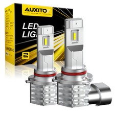 2x AUXITO 9005 HB3 LED Headlight Bulbs Conversion High Beam White Super Bright