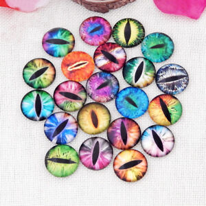 10 HALLOWEEN MIXED EYEBALLS FLATBACKS FAST FREE SHIPPING