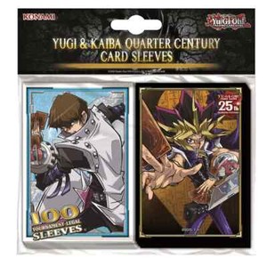 KONAMI DIGITAL ENTERTAINM. Yu‑Gi‑Oh Yugi & Kaiba Quarter Century Card Sleeves(1
