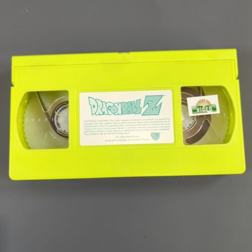 Vintage Dragon Ball Z VHS Freezer Clash Fluoro Green Tape 2001 2.7 3 Episode - Picture 8 of 12