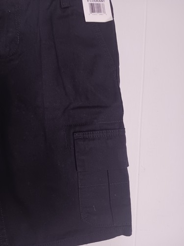 Wrangler Authentics Youth Boy's Classic Cargo Shorts Size 8 Black - Picture 3 of 10