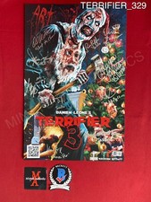 Terrifier 3 cast signed 11x17 photo David Howard Thornton plus 9 others Beckett Terrifier 3 cast signed 11x17 photo David Howard Thornton plus 9 others Beckett