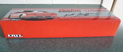 1992 ERTL PRO STOCK DODGE DAYTONA RACING TRANSPORTER SCALE 1:64 LTD EDIT 7514. - Picture 23 of 23
