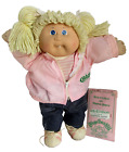 Coleco 16" Cabbage Patch Kid 1 Tooth, Original 1985, Josephine Fayth, Dusty