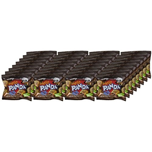 Meiji Hello Panda Chocolate Creme Filled Cookies 32 Bags - Picture 3 of 5
