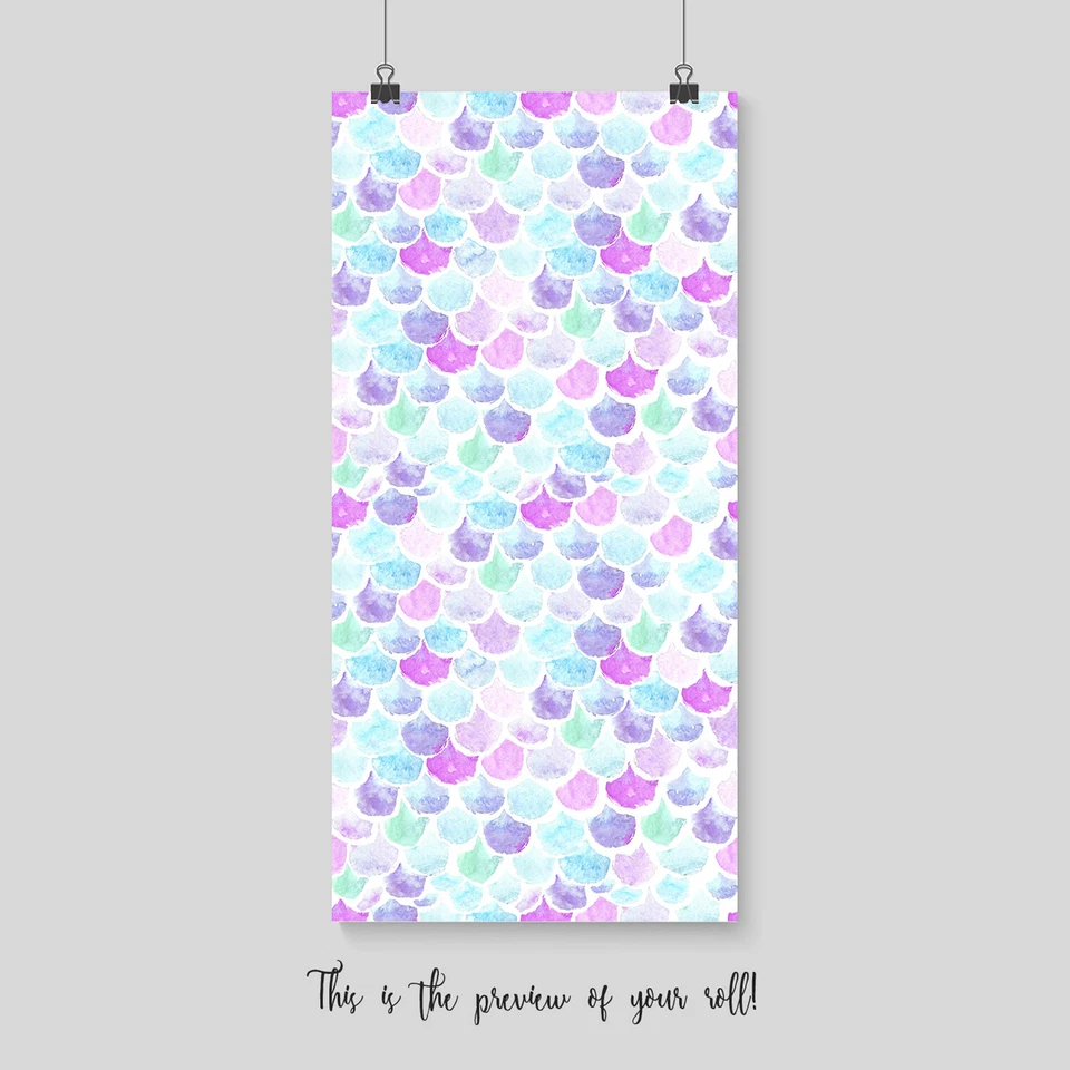 Акварель гребешок съемные обои простой стены настенная роспись минималистский декор - Изображение 2 из 4