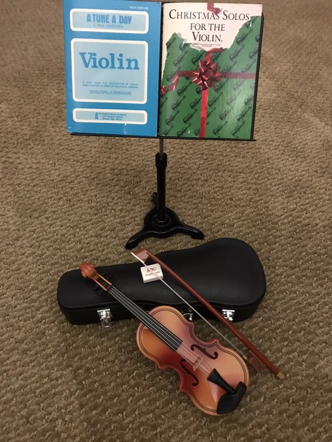 american girl doll violin set