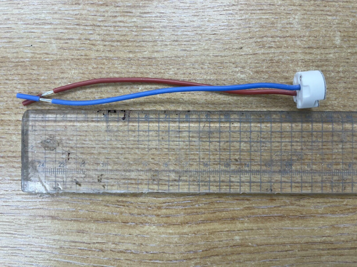 x1 Halogen Lamp/LED Bulb, Holder Base Socket (With Wires) GU5.3 MR16 Low Voltage - Picture 2 of 2