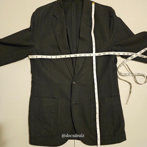 J. Crew Ludlow Two-Button Suit Jacket Blazer Black Men's Size 38R - Picture 5 of 8