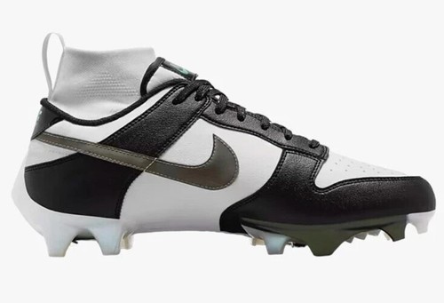 Nike Dunk Low Vapor Edge Panda Black Football Cleats Men's Shoe Sizes DZ4890-001 - Picture 3 of 5