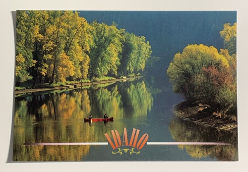 St. Joe River, Idaho, Vintage Postkarte 1995