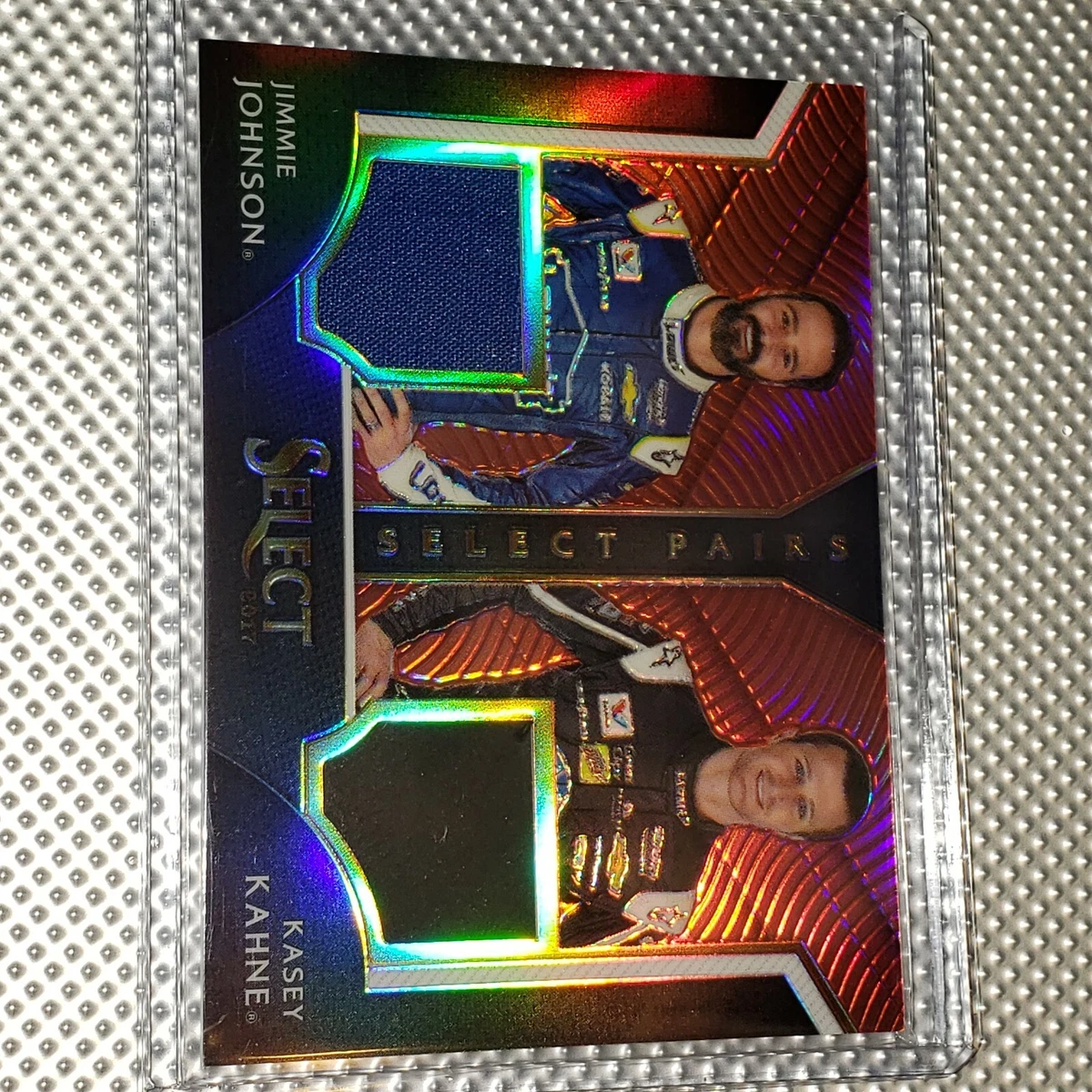 2017 Panini Select - Jimmie Johnson Kasey Kahne #JJ-KK for sale | eBay