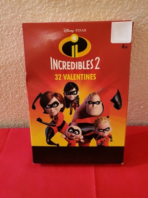 Disney Pixar Incredibles 2 Valentine S Day Exchange Cards 32 Brand New Ebay