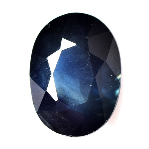 Bicolor Saphir 1,14 kt oval blau grün 100 % natürlicher loser Edelstein Madagaskar - Bild 2 von 3