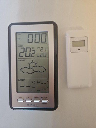 Technoline WS 9130-IT Wetterstation - Schwarz/Silber - Bild 3 von 6