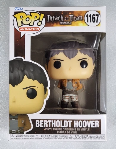 Funko Pop! Animation Bertholdt Hoover #1167 Attack on Titan Vinyl Figure
