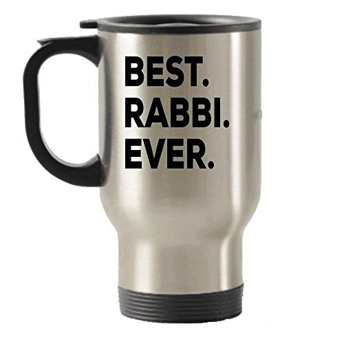 Rabbi Geschenke - Geschenk für Rabbiner - Reisebecher Bester Rabbi aller Zeiten - Bild 1 von 1