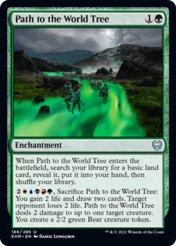 4x Path to the World Tree MTG Kaldheim NM Magic Regular