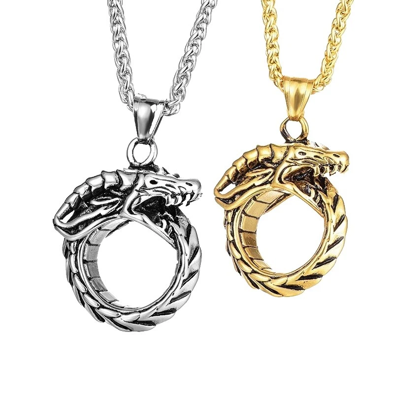 Collares y colgantes De moda Punk Titanio