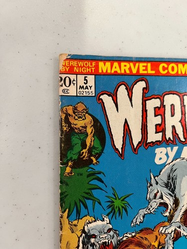 WEREWOLF BY NIGHT #5 1973 Marvel Comics Group Comic Book - Picture 2 of 9