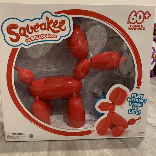 Squeakee The Balloon Dog 60+ Sounds & Movements New In Box - 第 1/3 張圖片