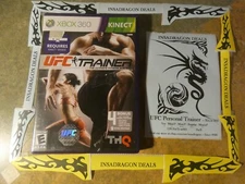 UFC Personal Trainer: The Ultimate Fitness System (Xbox 360, 2011) Mint Complete