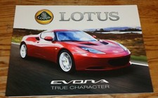 Original 2010 Lotus Evora Foldout Sales Brochure 10