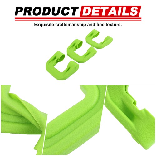 Front + Rear Trailer Track Tow HookProtector Cover For Hummer EV SUV 2024+ green - Bild 13 von 16