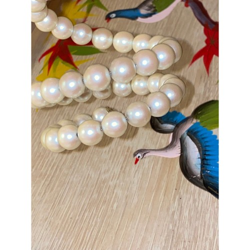 Kunstperlen Memory Draht Armband Modeschmuck goldfarben leicht zu tragen - Bild 4 von 7