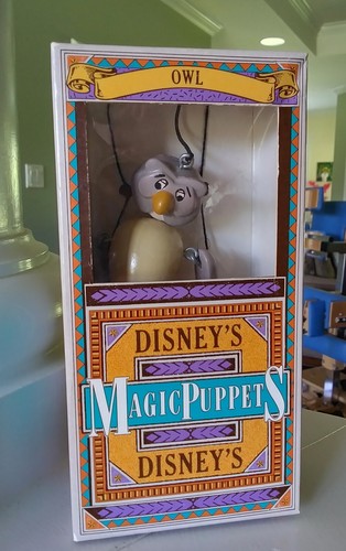 RARE VINTAGE Disney's Magic Puppets - OWL from Winnie the Pooh - MIB - Picture 1 of 2