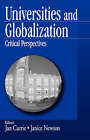Universities and Globalization: Critical Perspectives by SAGE Publications Inc (Paperback, 1998)
