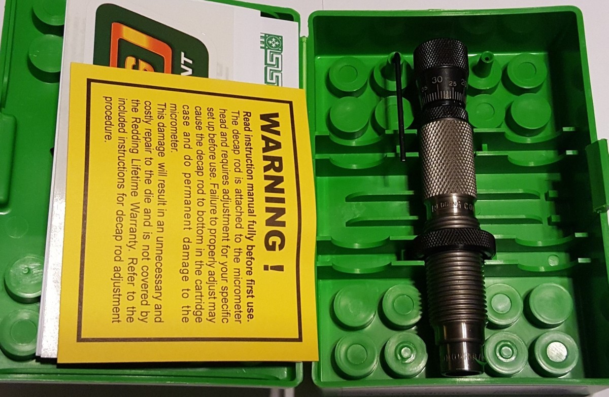 56446 REDDING COMPETITION BUSHING NECK SIZING DIE - 6.5 CREEDMOOR