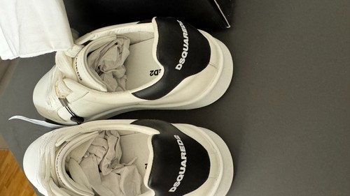 DSQUARED2 Sneaker „The Canadian“ – Weiß – Größe 45 – Neu & ungetragen - Bild 3 von 5