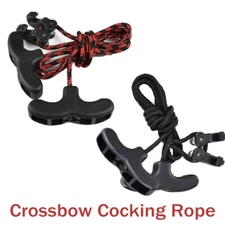 Crossbow Rope Cocking Device Crossbows Cock Handle String Aid Cocker Ropes New 