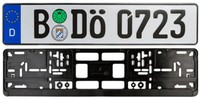 German Euro Plate Package With Registration Seals - Plate Frame & Mounting Sc... on sale German Euro Plate Package With Registration Seals - Plate Frame & Mounting Sc... on sale