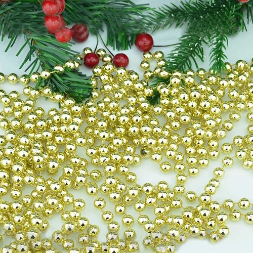 24FT 7.3M GARLAND BEAD BALL CHAIN CHRISTMAS TREE HANGING DECORATIONS XMAS BEADS - Picture 24 of 36