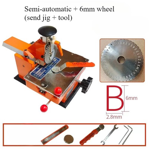 Metal Palte Marking Machine Label Tool Manual Embossing Machine - Picture 20 of 20